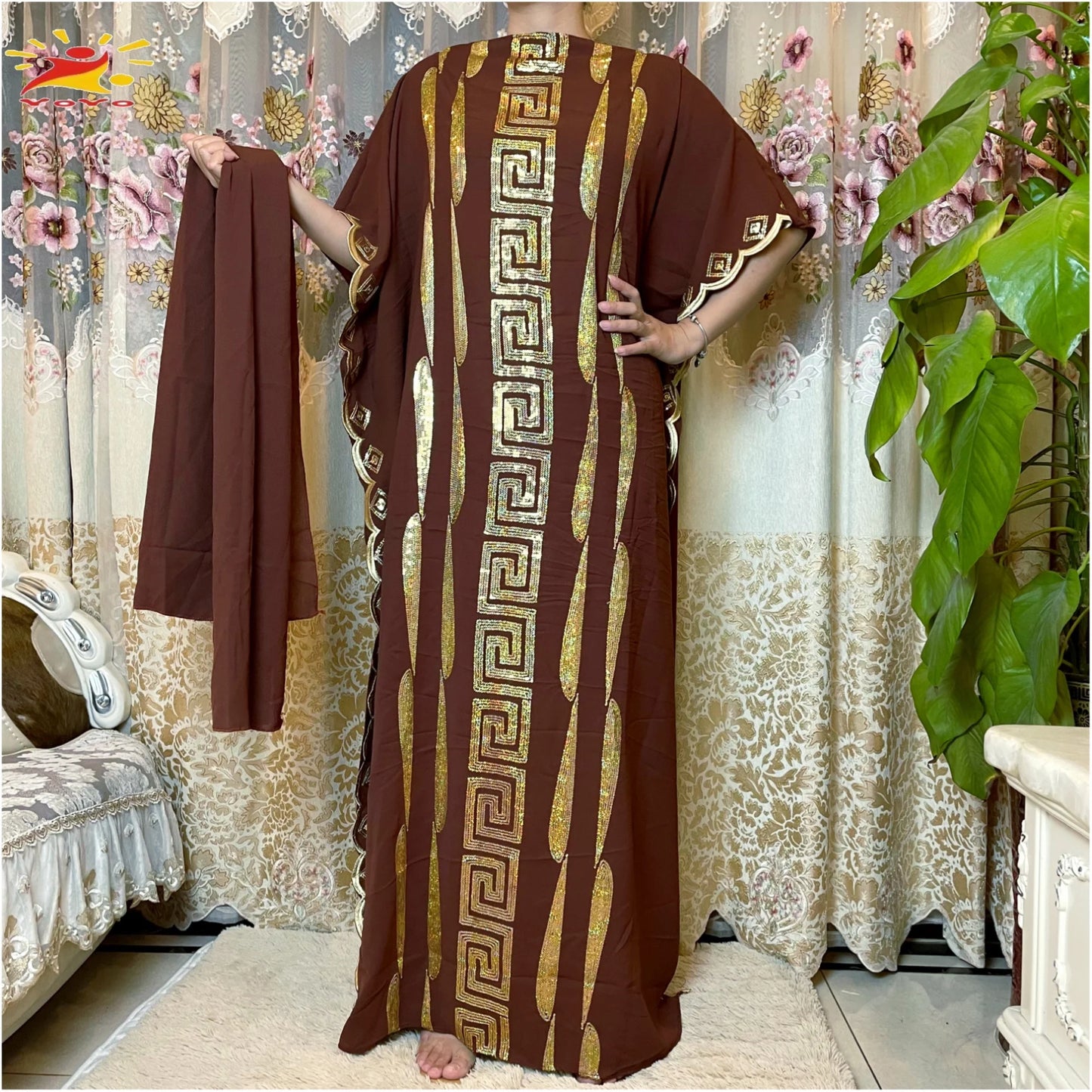 Abaya Sequins Embroidery Dress Satin Dress Moroccan Kaftan Dubai Turkey Arab Oman Robe Tassel Abayas