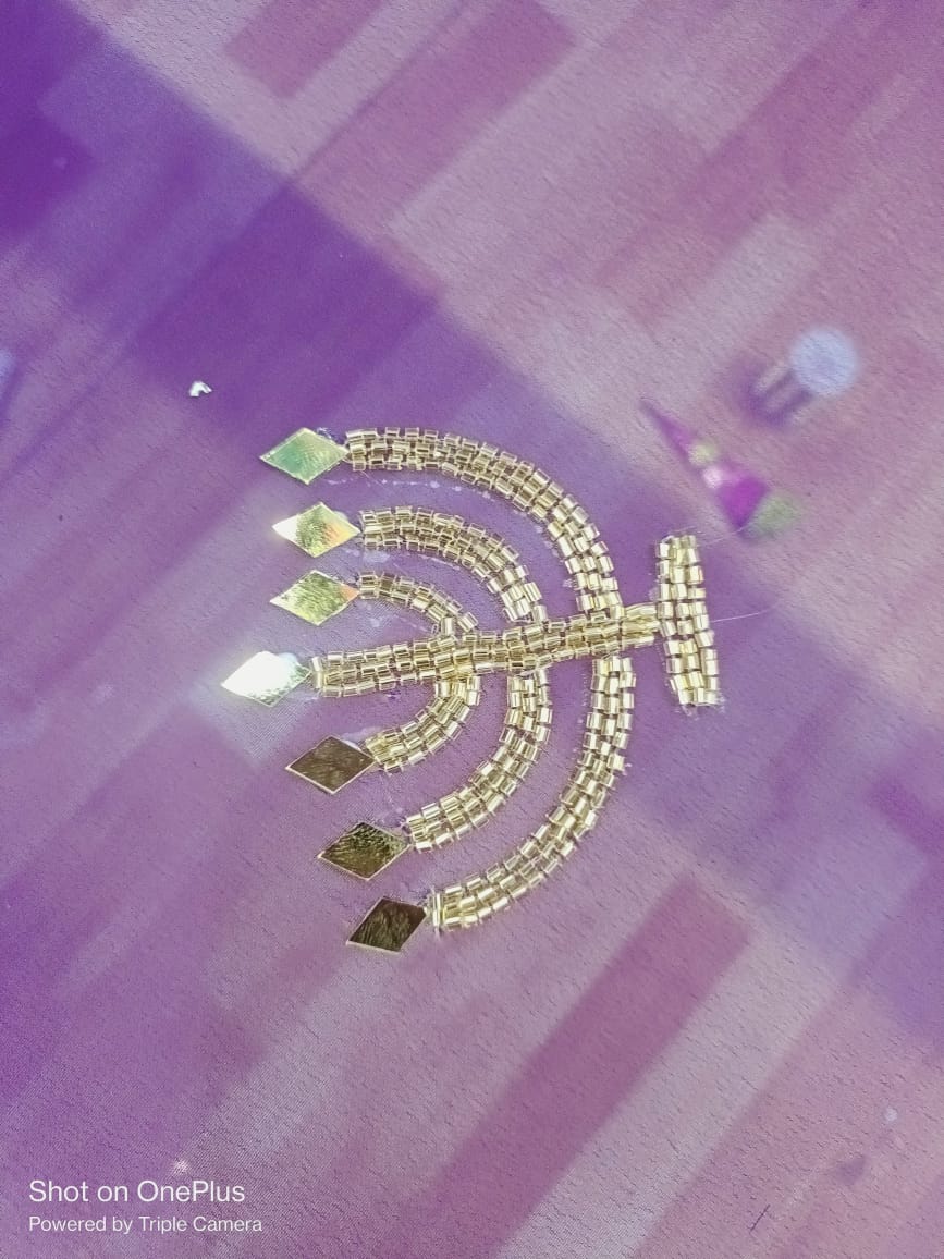 Royalty Israelite Menorah Veil Shawl Bride HeadWrap 12 tribes