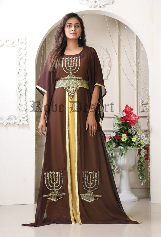 Royal 12 Tribes Set Apart Garment Menorah Dress