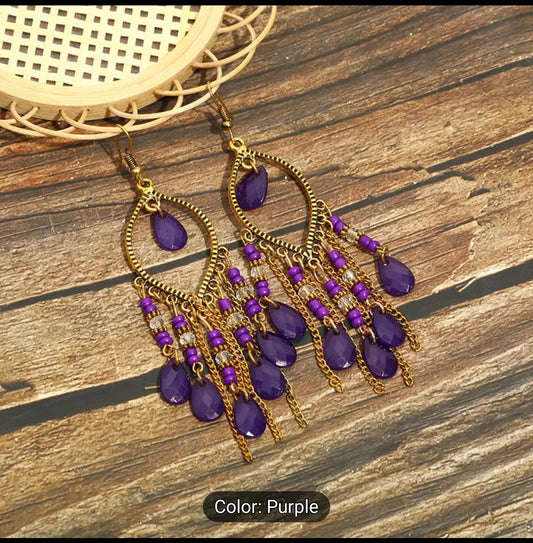 Stylish Tassel Earrings