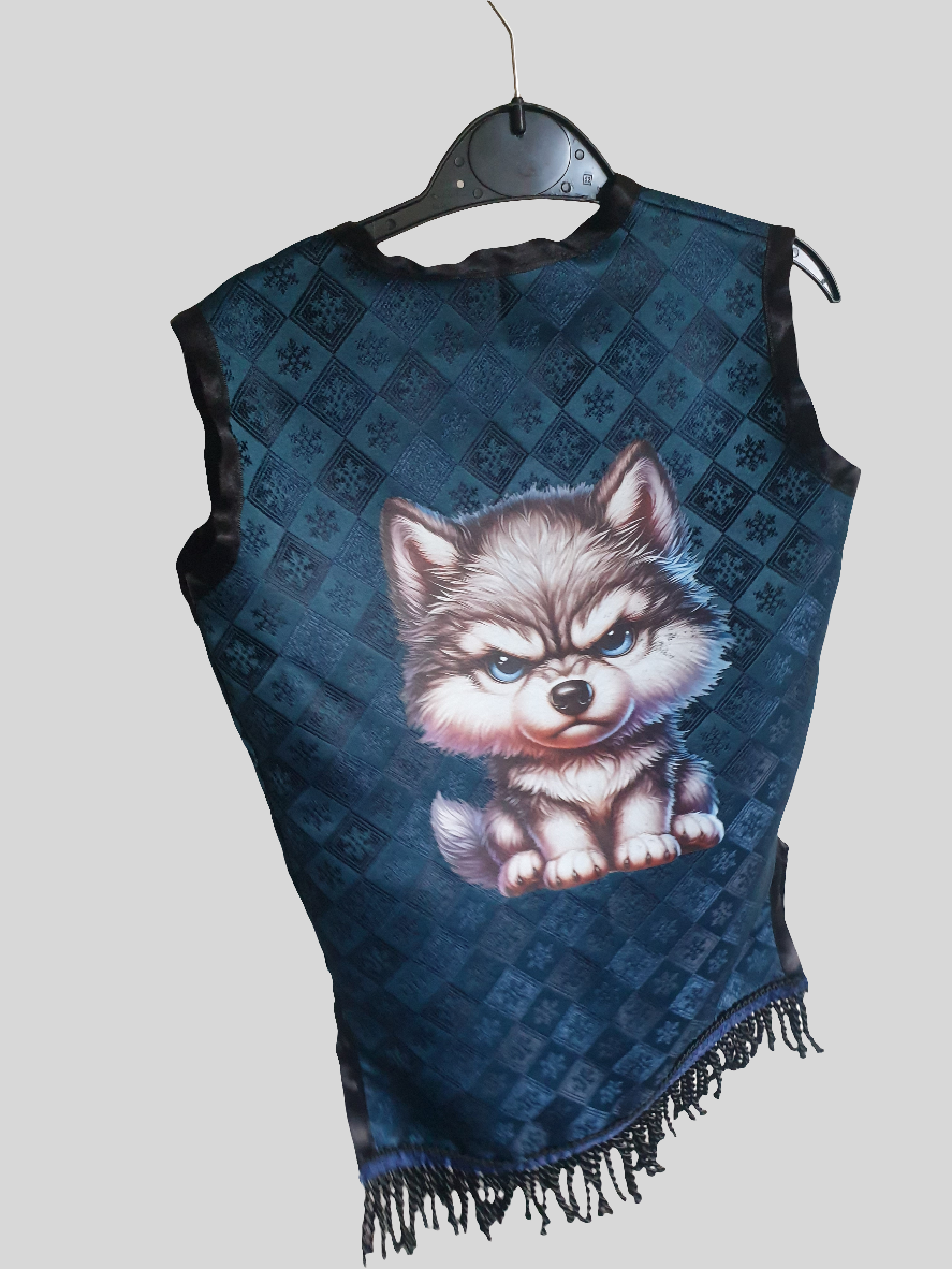 Royal Seed Mens Handmade Vesture Over vest Menorah Tribe