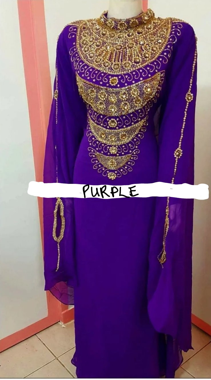 Luxe Collection Tribal neck Kaftan