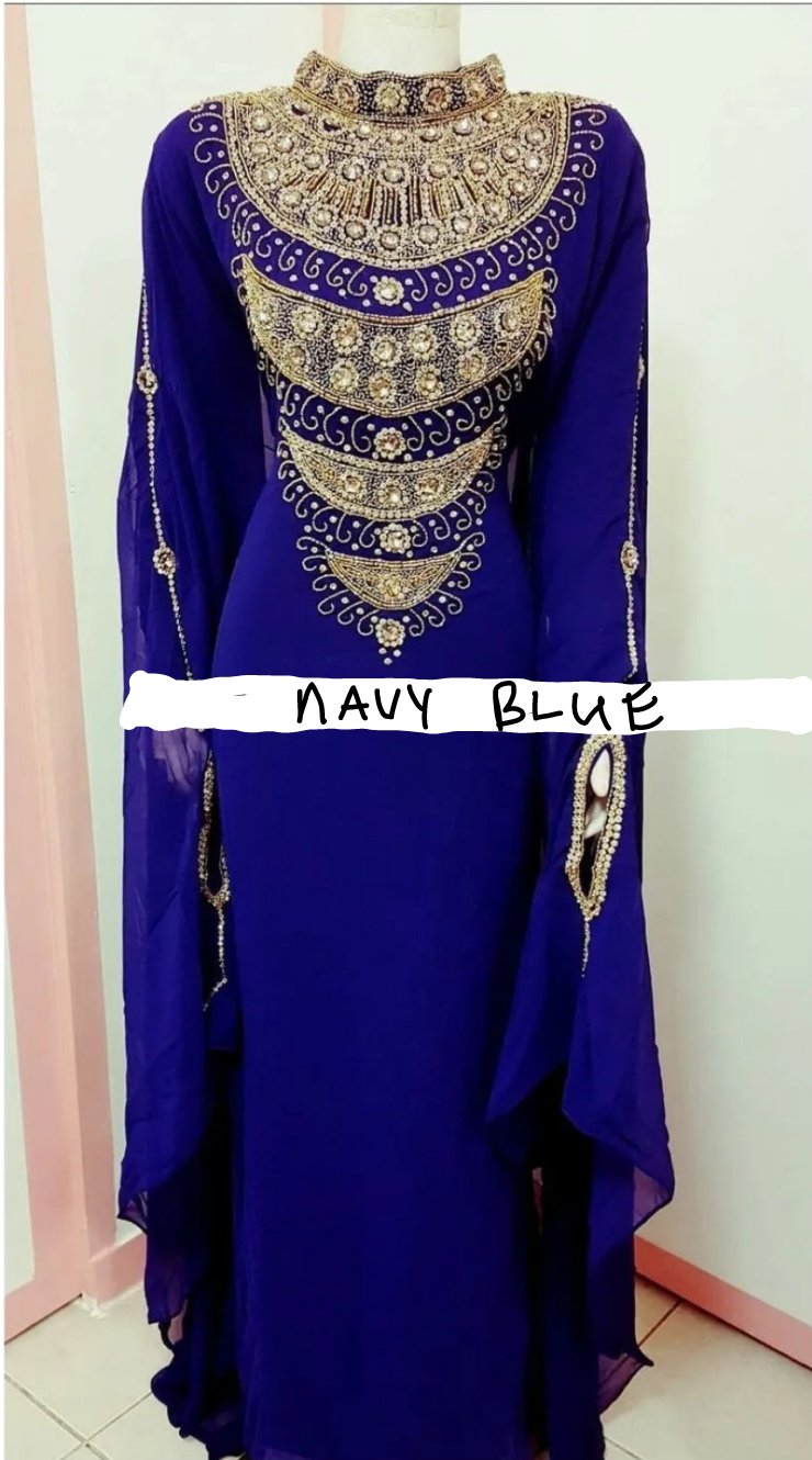 Luxe Collection Tribal neck Kaftan