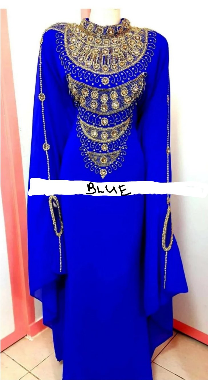Luxe Collection Tribal neck Kaftan