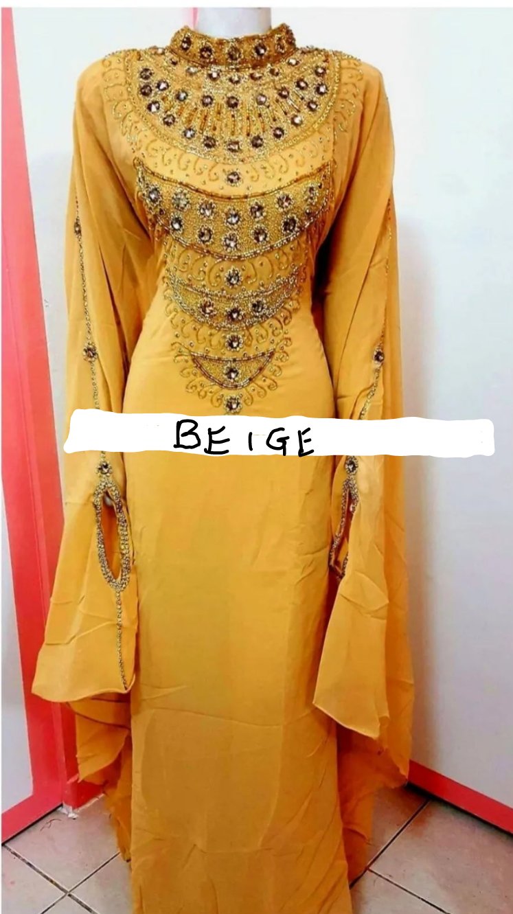 Luxe Collection Tribal neck Kaftan