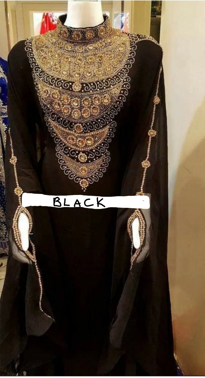 Luxe Collection Tribal neck Kaftan