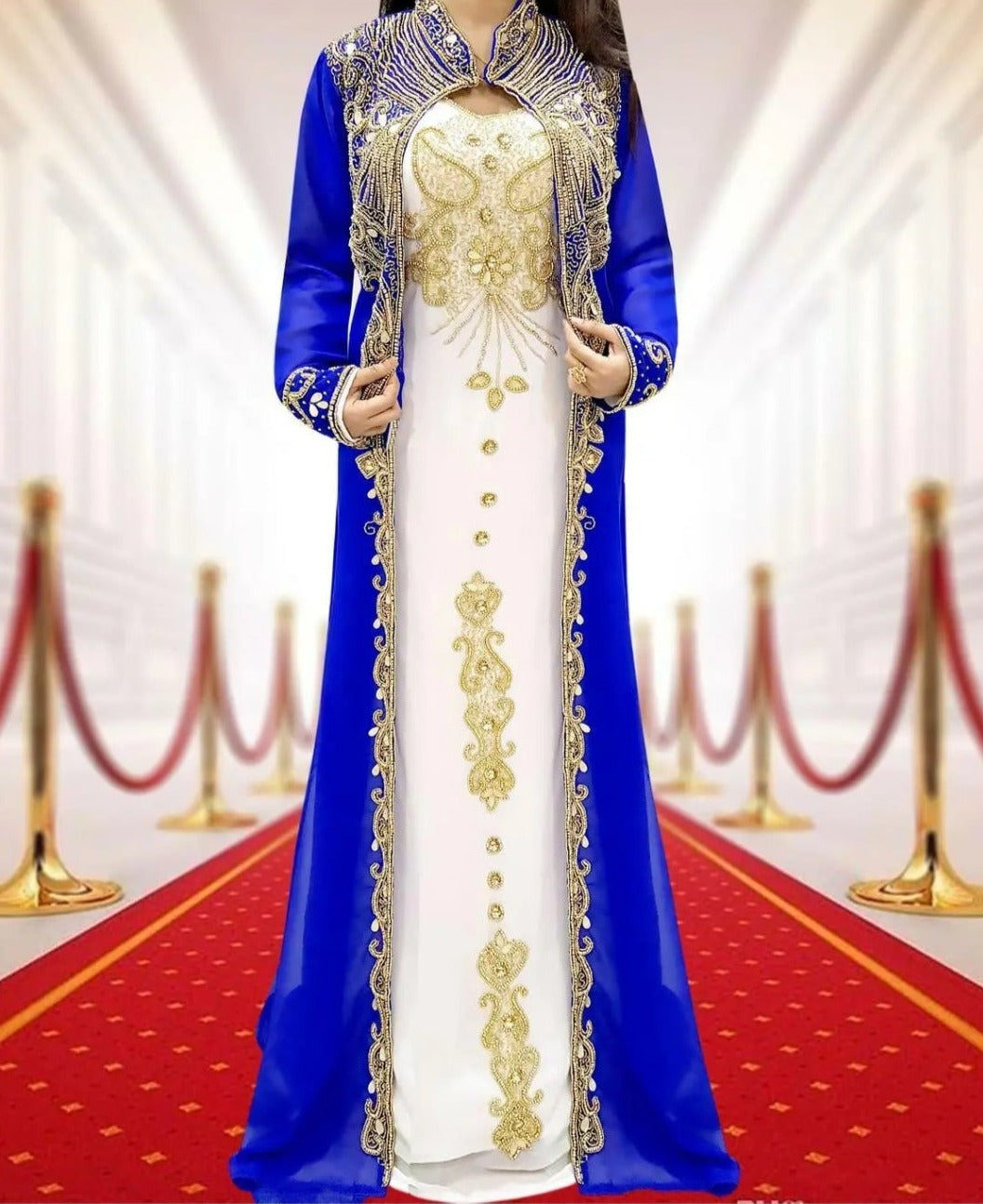 Regal 3 pc hand stitched embroidery work garment