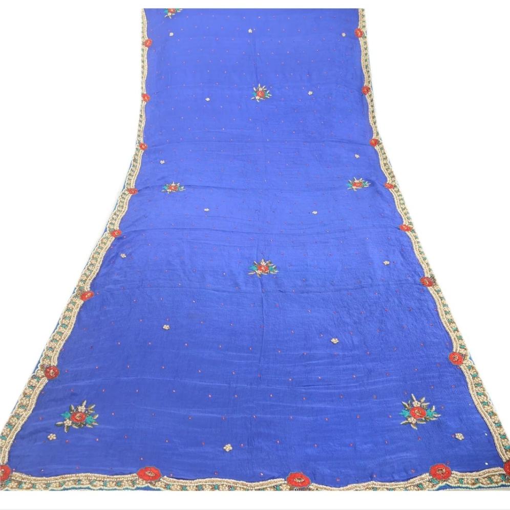 Royal Blue HandMade 100% Fabric