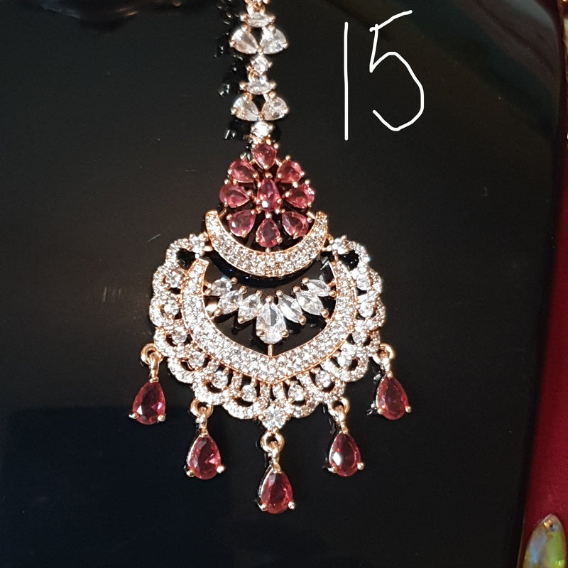 Forehead/ Head Earring set Jewellery Accessories Tikka