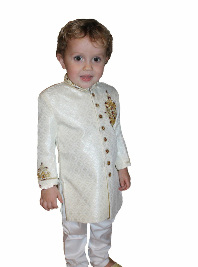 100% Hand Embroided Feast Day Groom Wedding Men and boys Shawarni