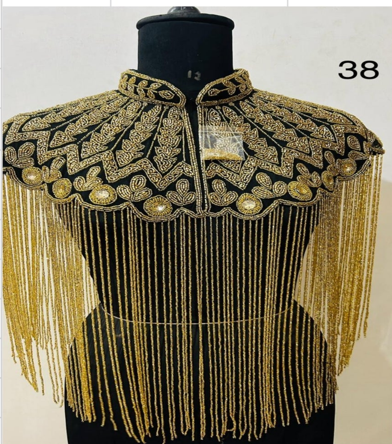 Fringed Tassel Beaded Ponchos