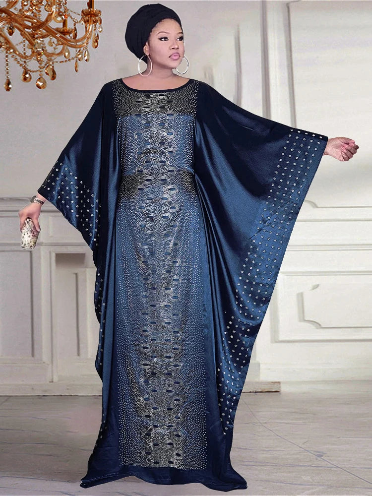 Abaya Muslim Woman Dubai Long Dresses Elegant Ladies Islamic Clothing Wedding Party Gown African Kaftan Boubou