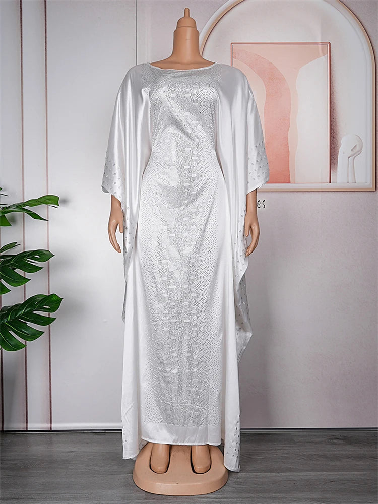 Abaya Muslim Woman Dubai Long Dresses Elegant Ladies Islamic Clothing Wedding Party Gown African Kaftan Boubou