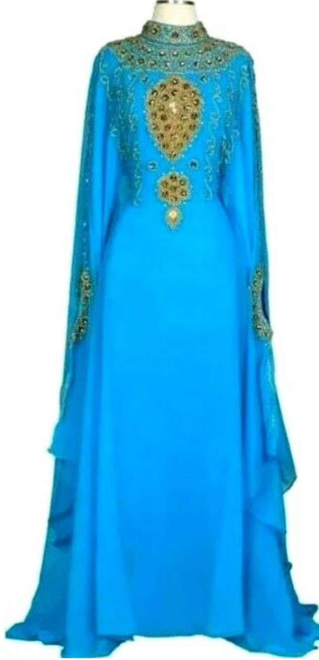 Butterfly Flare Kaftan gown