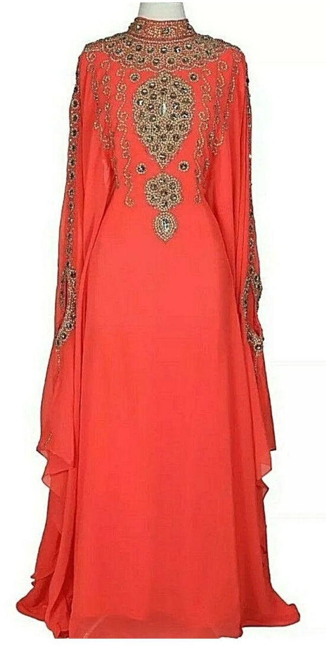 Butterfly Flare Kaftan gown