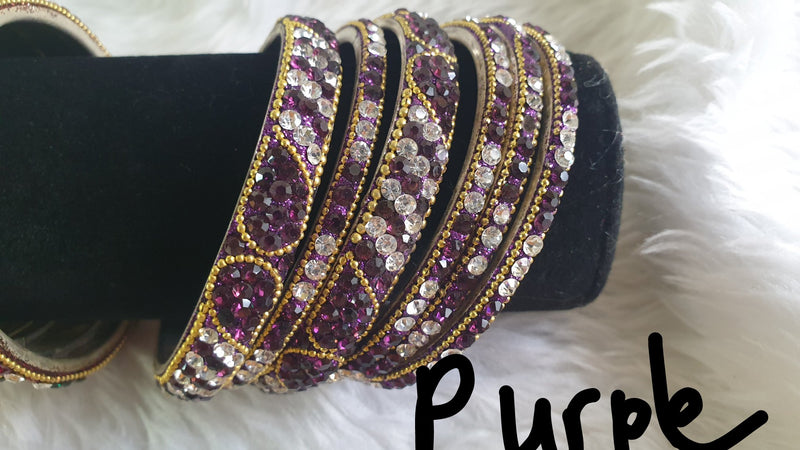 Diamonte Stacker Bangles Style 2