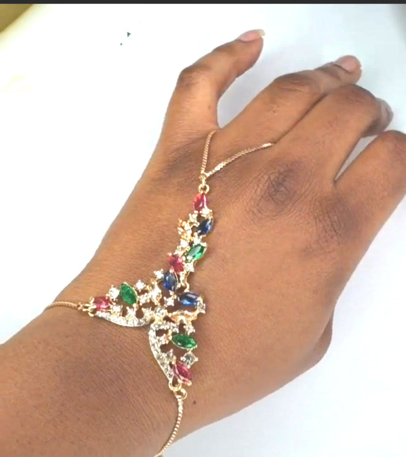 Simply Sweet finger bracelet