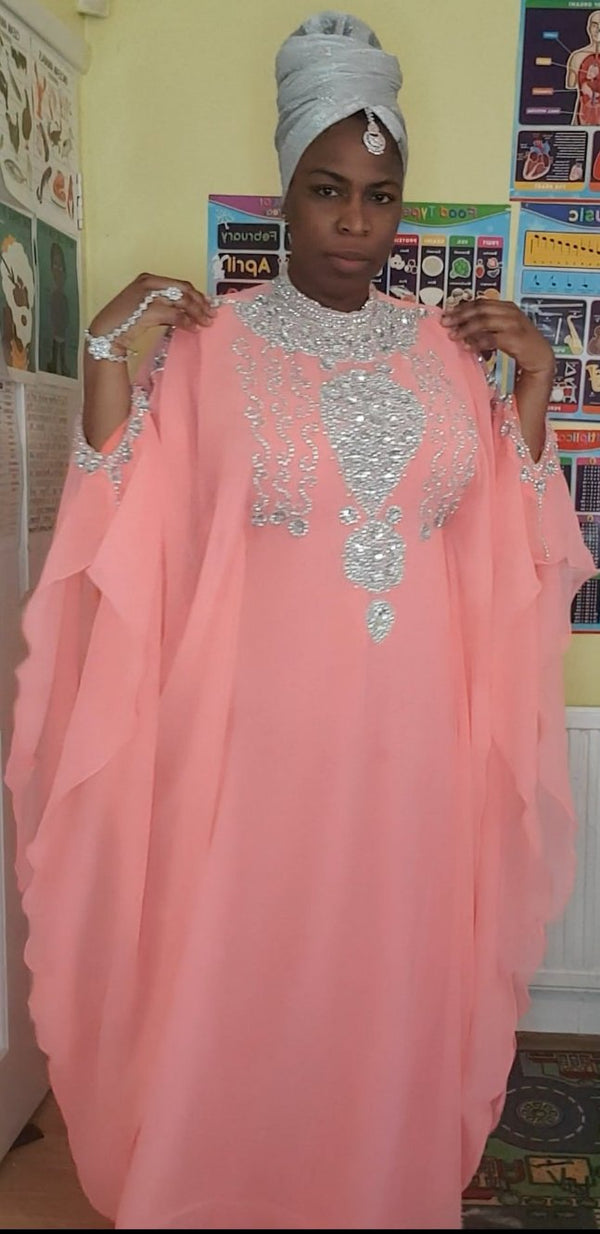 Butterfly Flare Kaftan gown