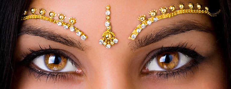 Eye Brow & Forehead Jewel Sticker