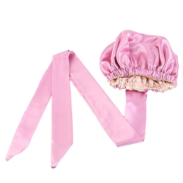 2in1 Satin Lined Bonnets, Bonnetwrap ,headbands Large Size and kids sizes